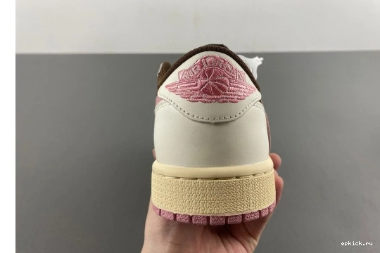 Rep EP OG SP Jordan Retro Travis brown 1 Pink DZ4137-206 Low  DZ4137-206 Scott 0331